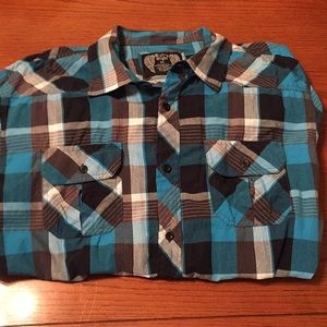 Eighty Eight XL Blue Long Sleeved Shirt
